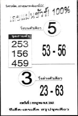 เลขดี เลขแม่นชัวร์
