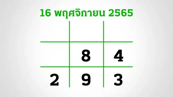 ข่าวหวย หวยไทยรัฐ 16-11-65