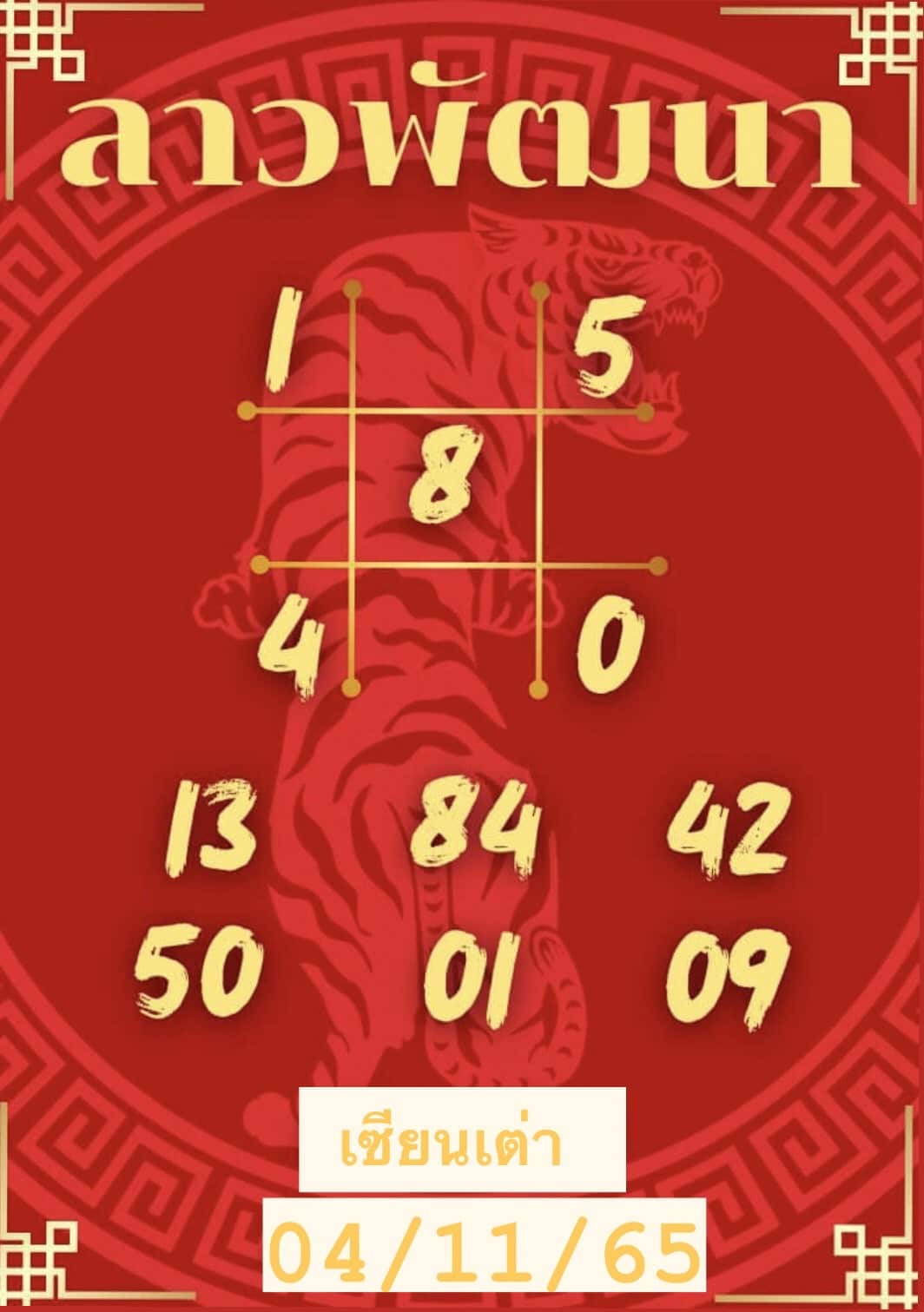 หวยลาว หวยลาว2ตัว4-11-65