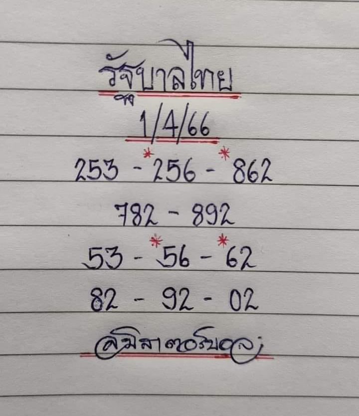 เลขมิสเตอร์บอล 1-4-66