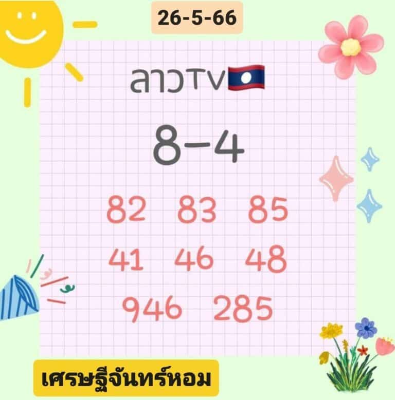 หวยลาวงวดนี้ 26-05-2566