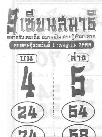 หวย9เซียนสมาธิ 1-7-66