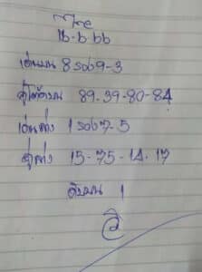 หวยอาจารย์วิ 16-6-66