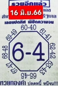 เลขแปดทิศ 16-6-66