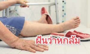 ฝันว่าหกล้ม 2566