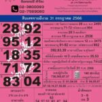 หวยแม่จําเนียร 16-8-66