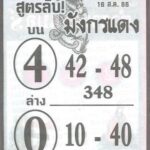 หวยมังกรแดงงวดนี้ 16-8-66