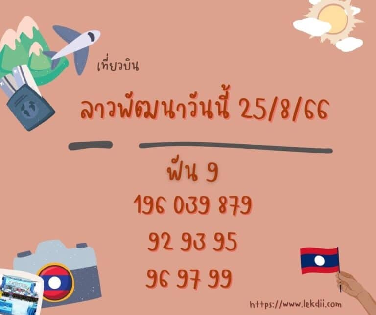 ลาวพัฒนาวันนี้ 25-8-66