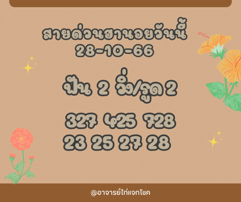 สายด่วนฮานอยวันนี้ 28-10-66