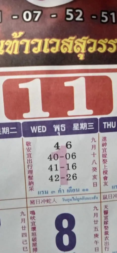 ปฏิทินจีน 1-11-66