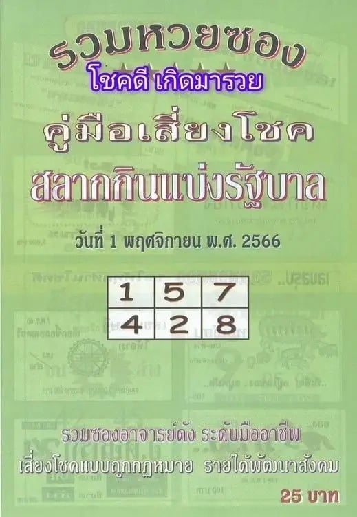 คู่มือเสี่ยงโชค 1-11-66