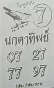 นกตาทิพย์ 16-12-66