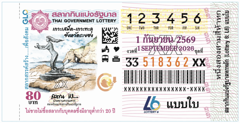 สถิติหวยออก 1 กันยายน